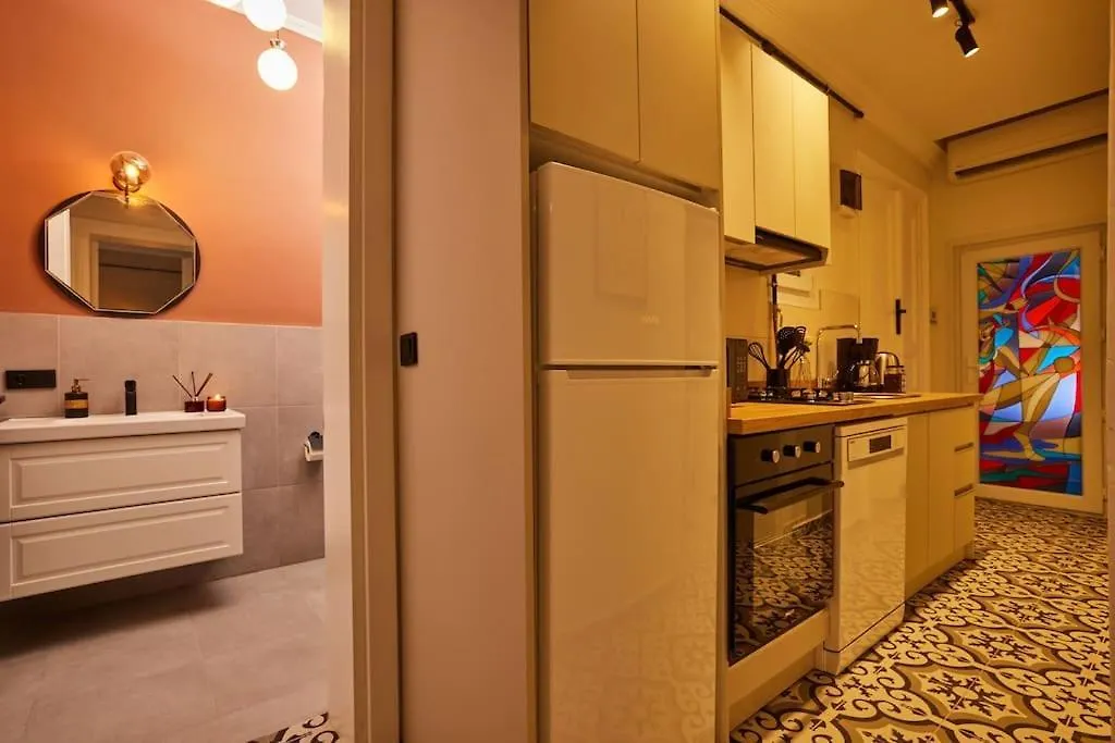 アパート イスタンブールStunning 3Br 2Bath Ac In Center - Santurd4アパートメント トルコ